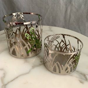 Set of candle holders